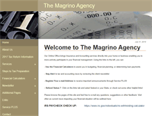 Tablet Screenshot of magrinoagency.com